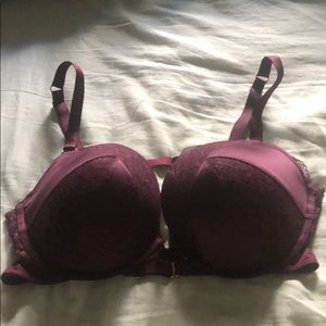 Limited Edition Burgundy Wine Push-up VS Bra